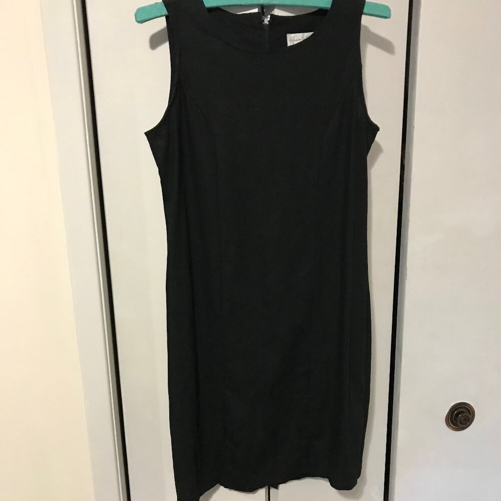 Gloria Vanderbilt Ladies Black Sleeveless Dress Size Small